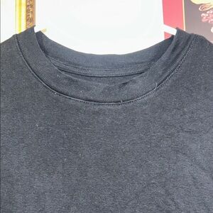 a new day Black Short Sleeve Crewneck Tee